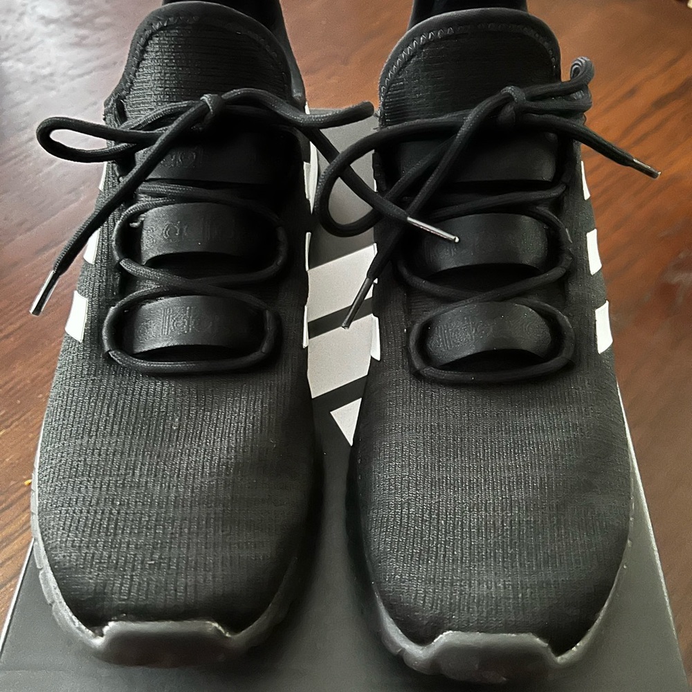 - Size 11 Black Adidas Kaptir Running Shoes.